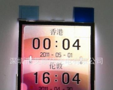 1.54寸高清TFT LCD 亮度450 视角宽 用于手表手机