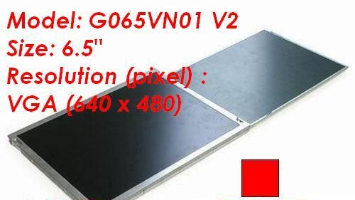 友达液晶屏 AUO 6.5寸 Color TFT-LCD PANEL G065VN01 V2