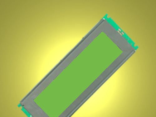 240*64 STN正显半透型黄绿屏液晶显示模块 KD24064A-B