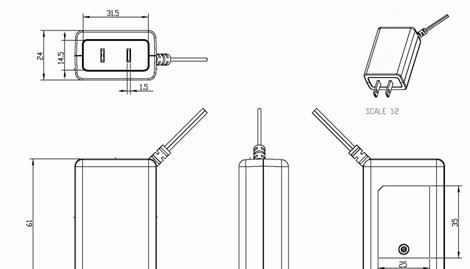 5V1A节日灯饰电源变压器、3W电源变压器、12V1A插墙式变压器、