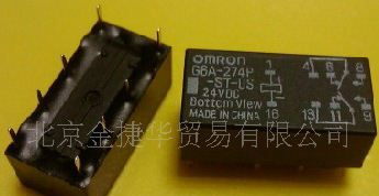 原包装继电器G6A-274P-24VDC