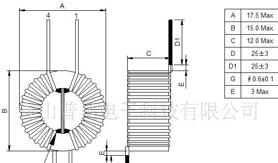 【厂家定做】环形电感/共模电感/电感变压器/电感线圈/UL认证电感