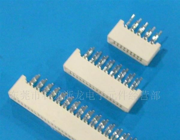 供应FFC1.0、FPC1.0单面接触直针座，条形扁平电缆连接器，接插件