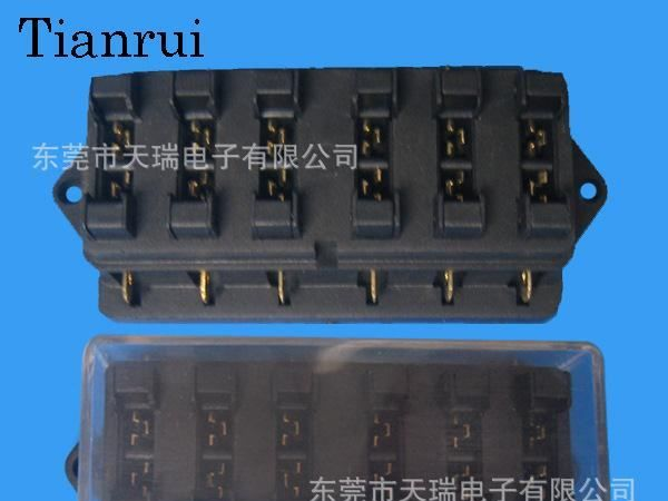 供应 4P 6P 8P 10P 12P 汽车保险丝盒