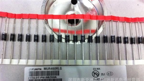 特价热卖ON原装MUR460RLG,DO-201二极管