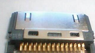 IPOD 原装主体公座(焊脚镀金),ipod插头