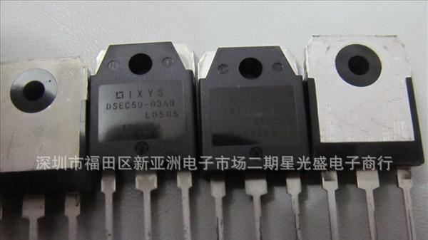 高品质30A300V快恢复管DSEC59-03AQ  IXYS  现货提供