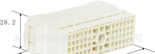 汽车接插件胶壳护套DJ75280-2.2/4.8-11-0/进口件0454801