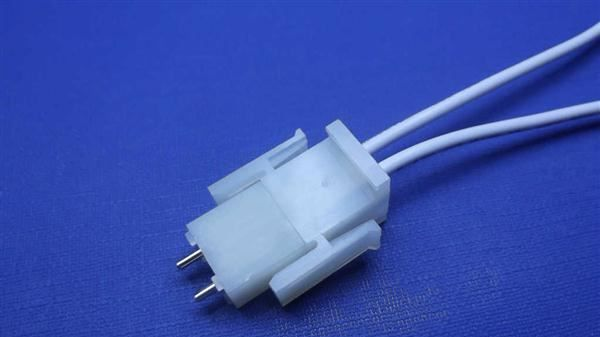 AMP 63080 6.35MM线对线连接器 6.35MM 2P公胶壳