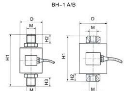 BH-1A/B型内外螺纹拉式传感器——宜昌三思