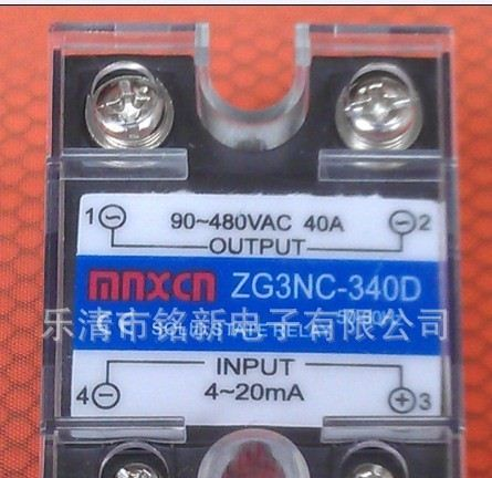 供应铭新固态调压器，SSR-40LA固态调压器，