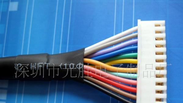 镀金XH端子连接线束 (图)