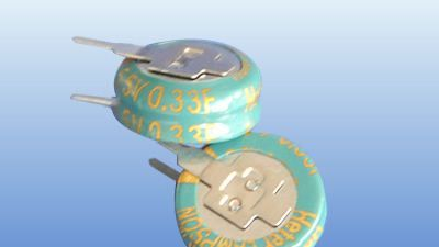 超级电容器5.5V 0.33F V型
