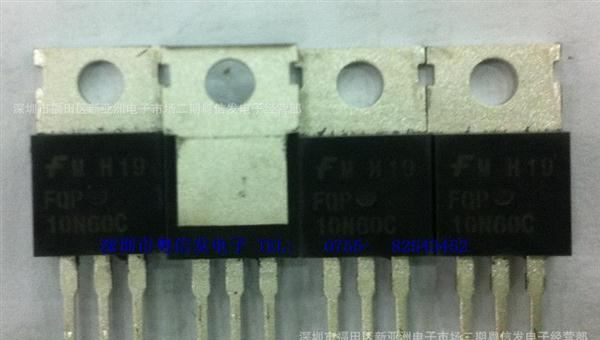 全新原装FQP10N60C FQP10N60 P10N60 10N60C TO-220 MOS场效应