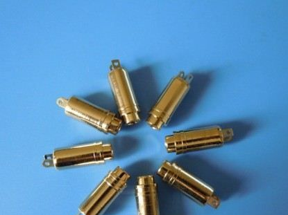 连接器-接插件-耳机插座-3.5DC全铜母头3极+台阶