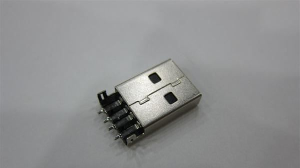 USB连接器 A公短体焊线式