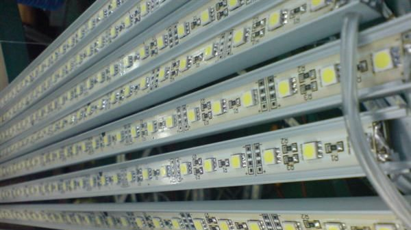 单双面PCB铝基线路板；单面铝基板1170*20.5*1.0日光灯铝基板