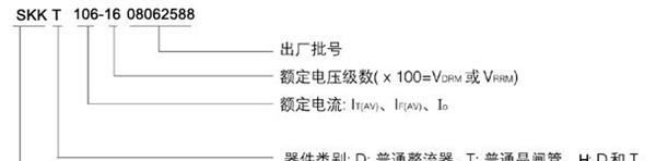 SKKT 106/16E普通晶闸管可控硅SKKT 106/16