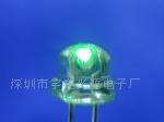 供应LED灯饰(5MM草帽绿光）