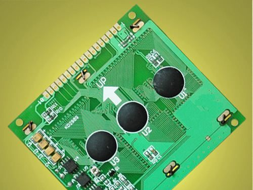 128*64 STN负显全透型蓝屏液晶显示模块 KD12864B-5/B
