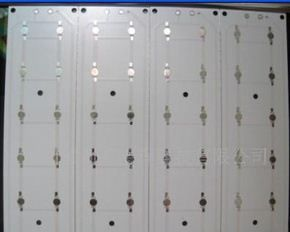 厂家直销540mm长4.5mm宽1.0mm厚T5灯条铝基线路板，3014灯珠