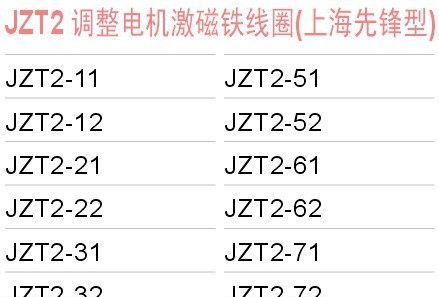 供应JZT2-61调整电机激磁铁线圈JZT2-62