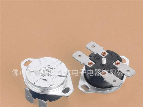KSD302双极大电流功率突跳式储水式速热式即热式电热水器温控器