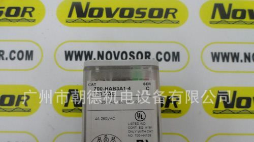 700-HAB3A1-4  120VAC  ALLEN BRADLEY   美国继电器   现货