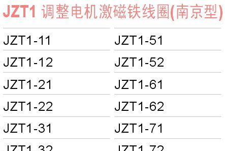 供应JZT1-11、JZT1-12 调整电机激磁铁线圈