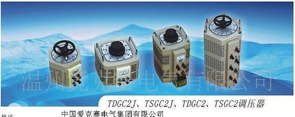 供应TDGC2J-3KVA接触式、电动调压器