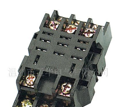 供应厂家直销各种型号继电器底座(图)