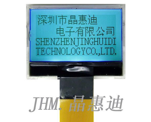 供应lcd屏/128X64/点阵/1.5英寸/lcd/JHD12864-G103BTB-G