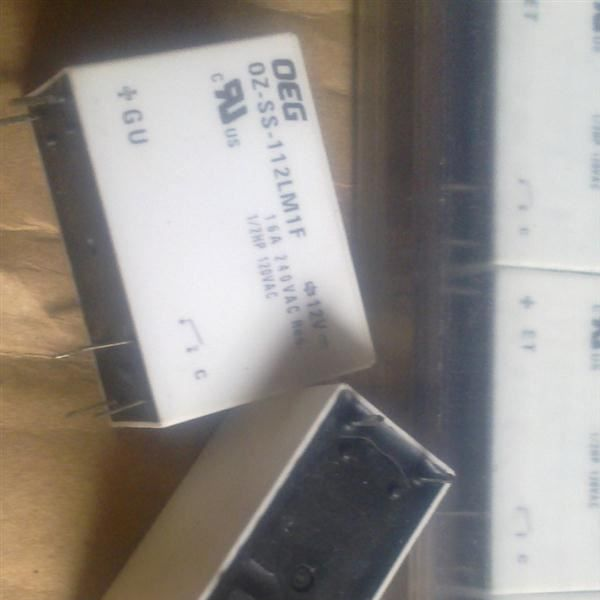 王利继电器；OZ-SS-112LM1F;DC12V新货