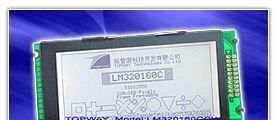 用于汽车仪表，小尺寸高对比度320*160点阵液晶显示模块