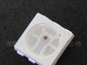 现货供应5050全彩RGB贴片灯