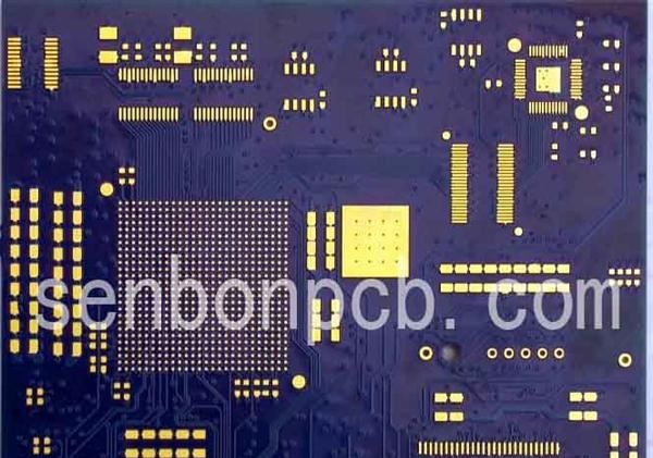 供应蓝色阻焊（蓝色油墨）电路板线路板PCB