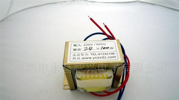 （月销2000）厂家直销24V100W低频变压器