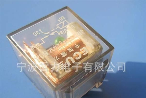 供应超高性价比 LECUS 2914 防水型 透明壳 带LED灯 汽车继电器