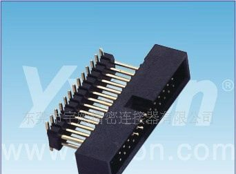 1.27mm 简牛 SMT 加排针塑胶 配IDC