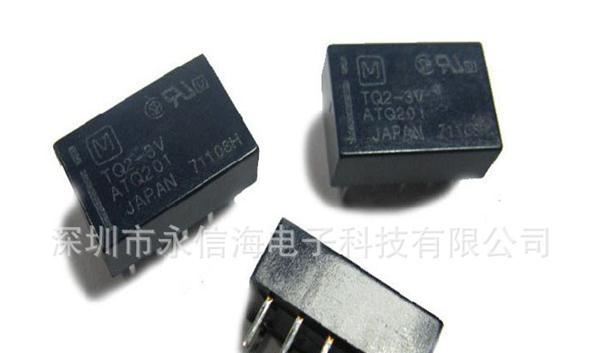 原装全新松下继电器 型号为TQ2-3V,ATQ201