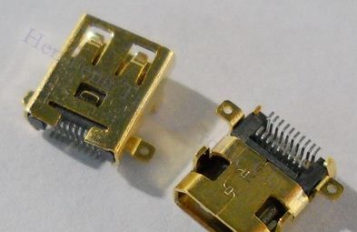 供应MICRO HDMI 母头HDMI D TYPE母头SMT/SMT全贴