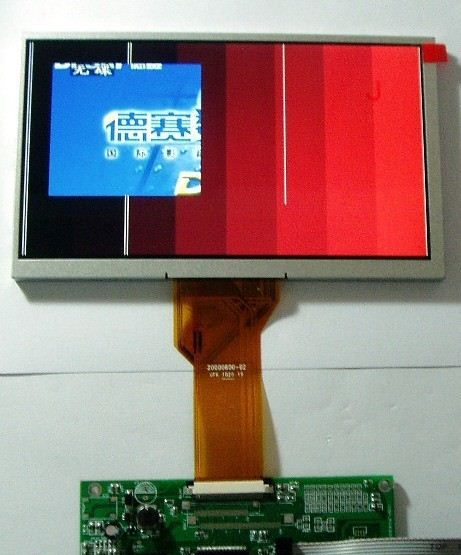 供应7寸串口叠加视频液晶模组