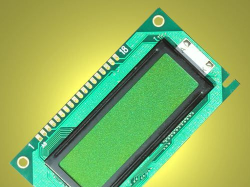 122*32 STN正显半透型黄绿屏液晶显示模块 KD12232D