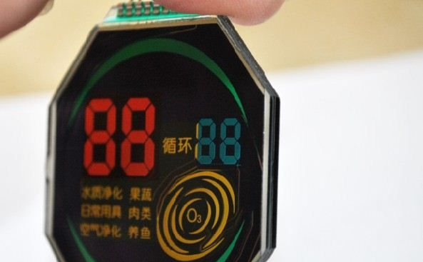 供应HTN型段码式液晶屏，lcd显示屏(带多色丝印）