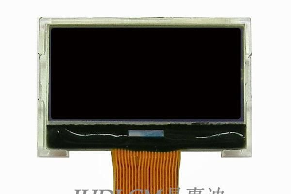 供应液晶模组/负显/128X64/黑底白字/串口/JHD12864-G06BOW-BL