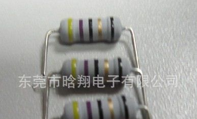 厂家供应编带散装成型阻燃绕线KNP3W电阻器