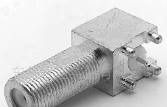 3.F Female R/A for PCB F型连接器 F射频连接器F同轴连接器