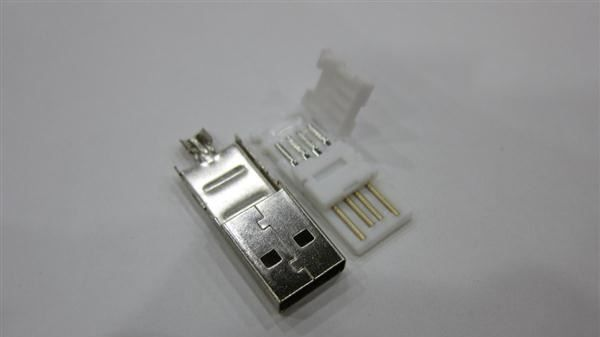 USB AM折叠短体 USB连接器 厂家直销