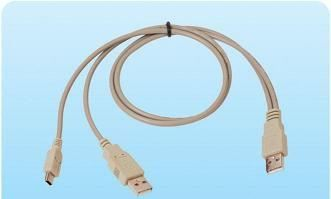 USB刺破式AM 1.1*0.9白色胶芯后盖