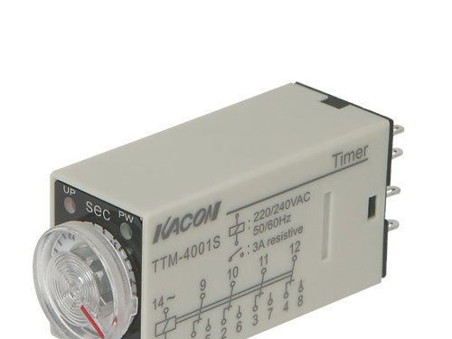 供应韩国凯昆超小型时间继电器 定时器TTM-4010S AC220V